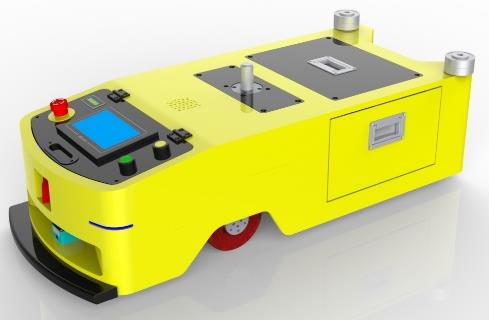 單向潛伏牽引式AGV（300DX-001）